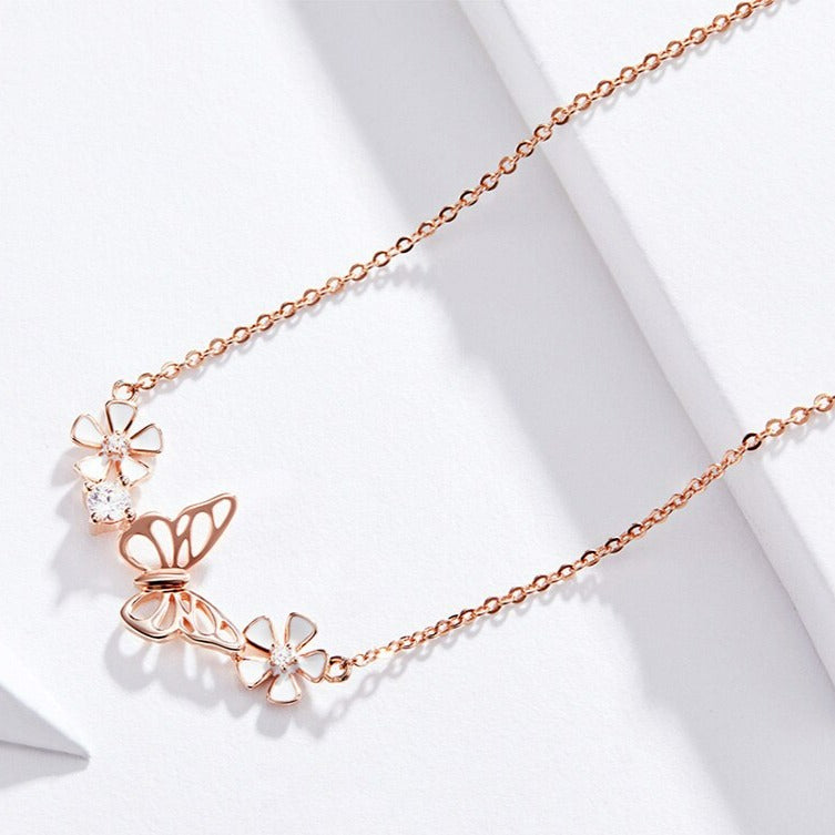 Dancing Butterfly Necklace