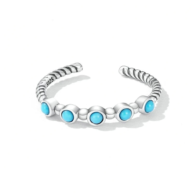 Turquoise Bubble Ring