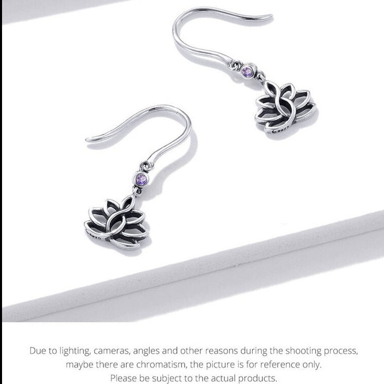 Elegant Lotus Earring