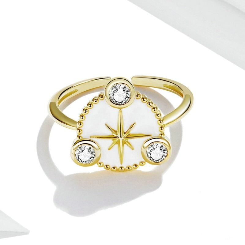 Splendid Sun Moon Rings