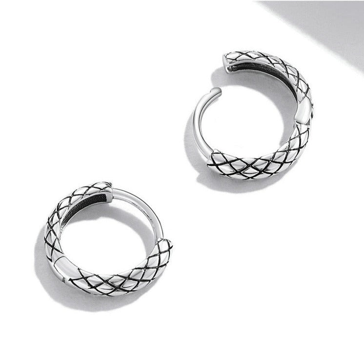 Snake Pattern Earring