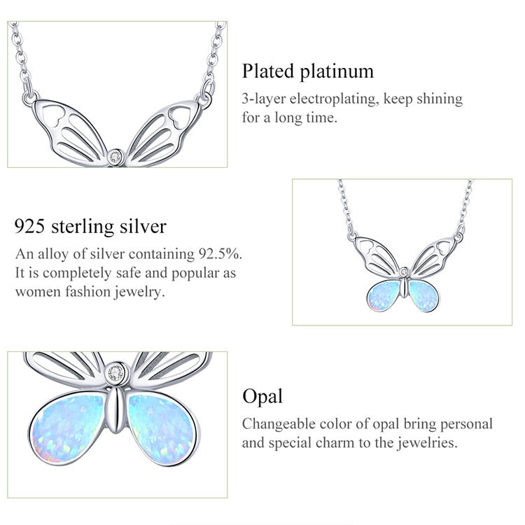 Opal Color Butterfly