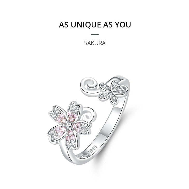 Sakura Cherry Flower Ring