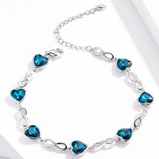 Ocean Heart Bracelet