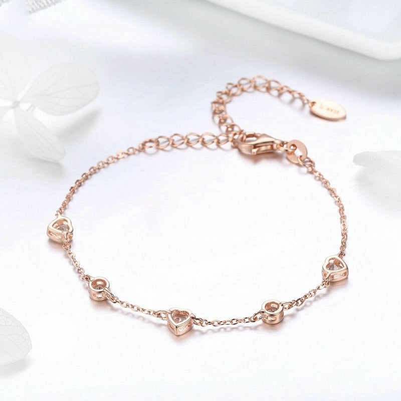 Heart Gold Bracelet