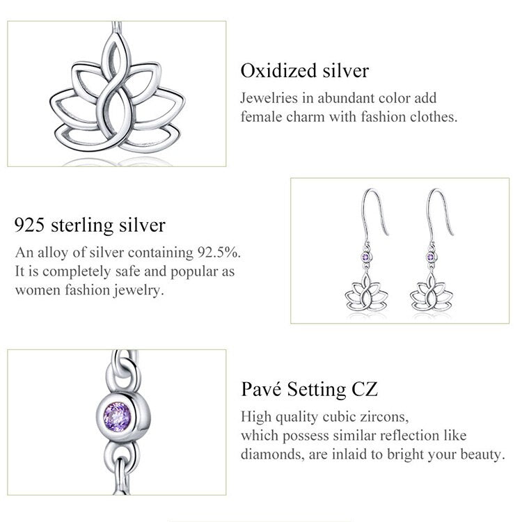 Elegant Lotus Earring