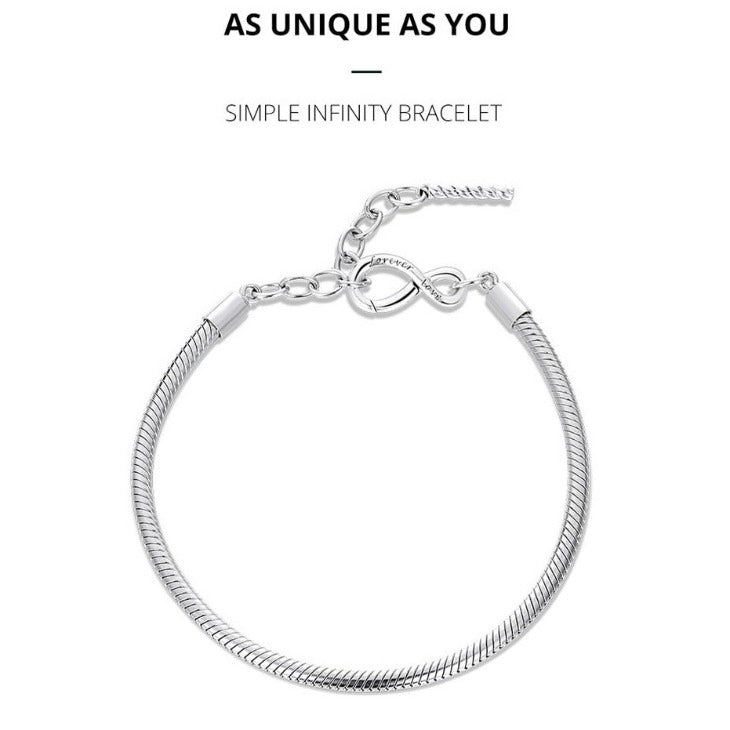 Simple Infinity Bracelet