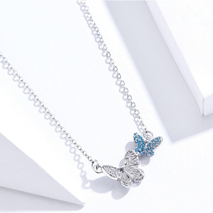 Flying Butterfly Necklace