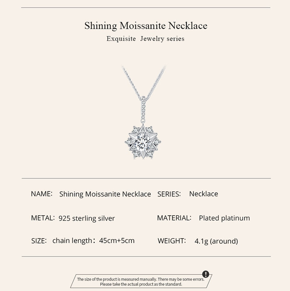 Shining Moissanite Set