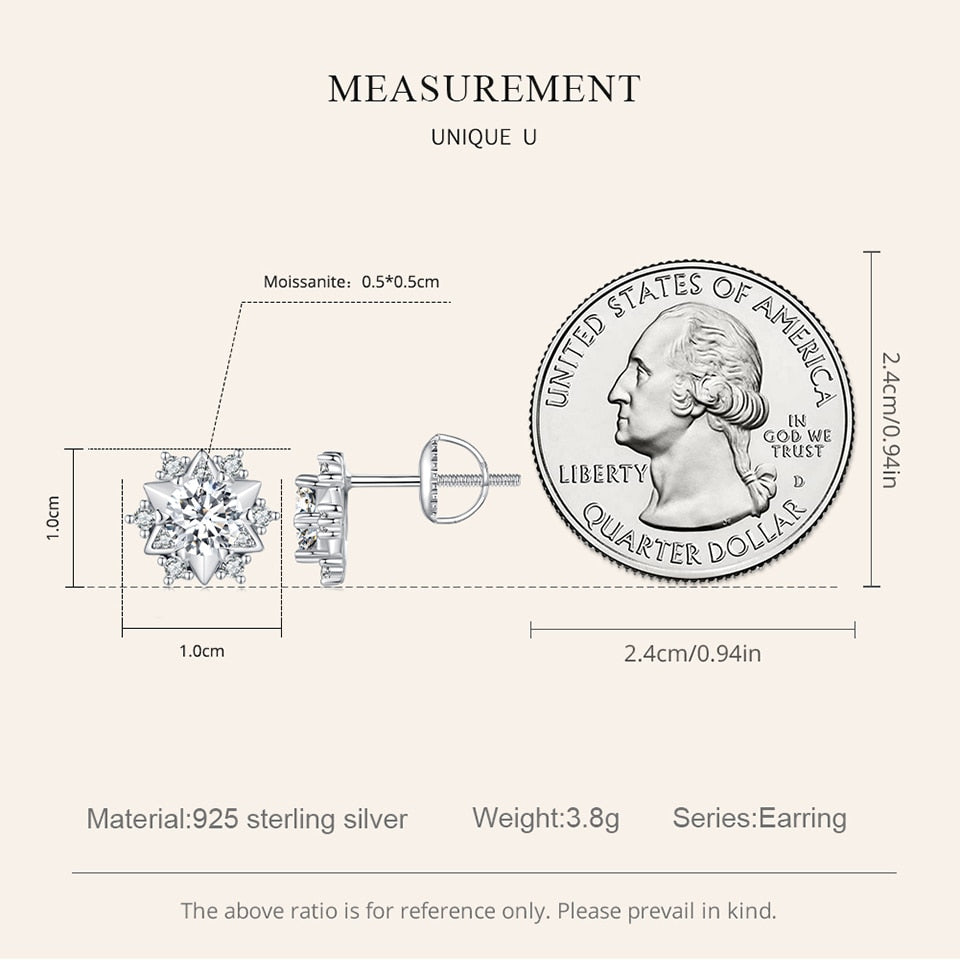 Shining Moissanite Set