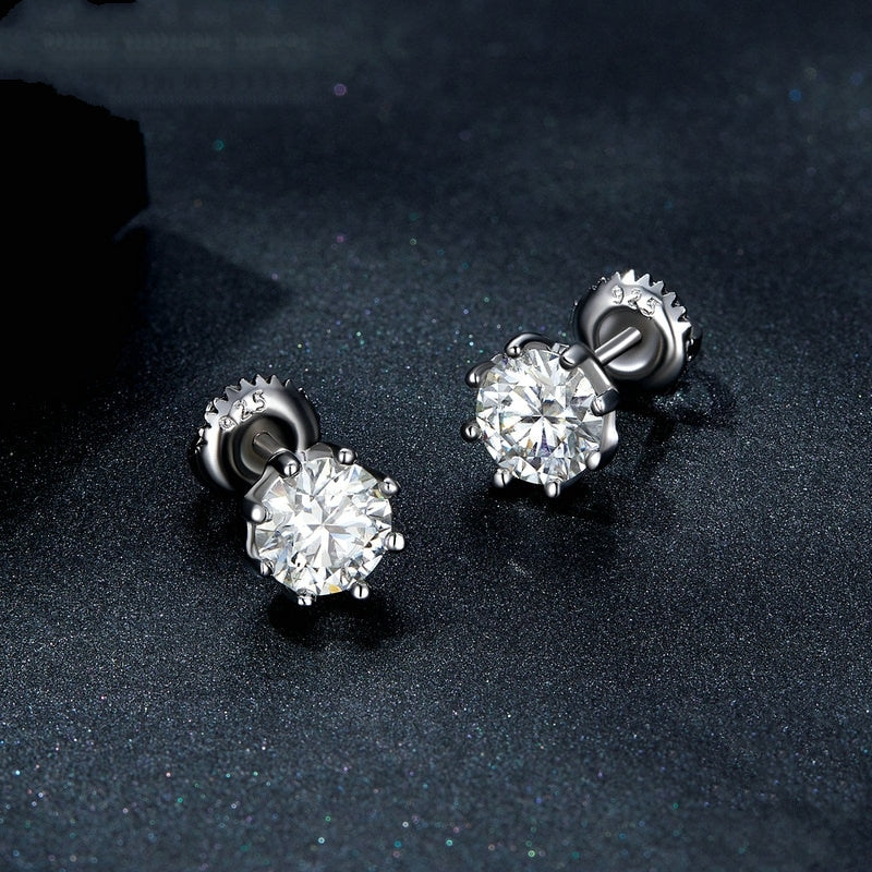 Moissanite Earring