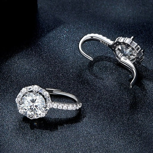 Luxury Moissanite Earring