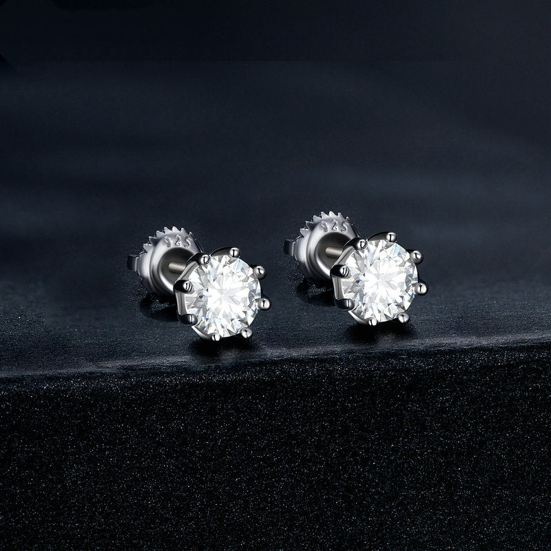 Moissanite Earring