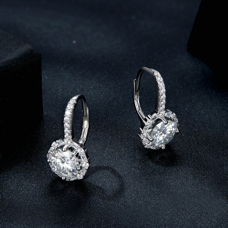 Luxury Moissanite Earring