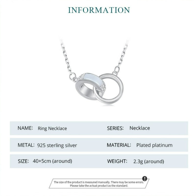 Circle Interlock Necklace